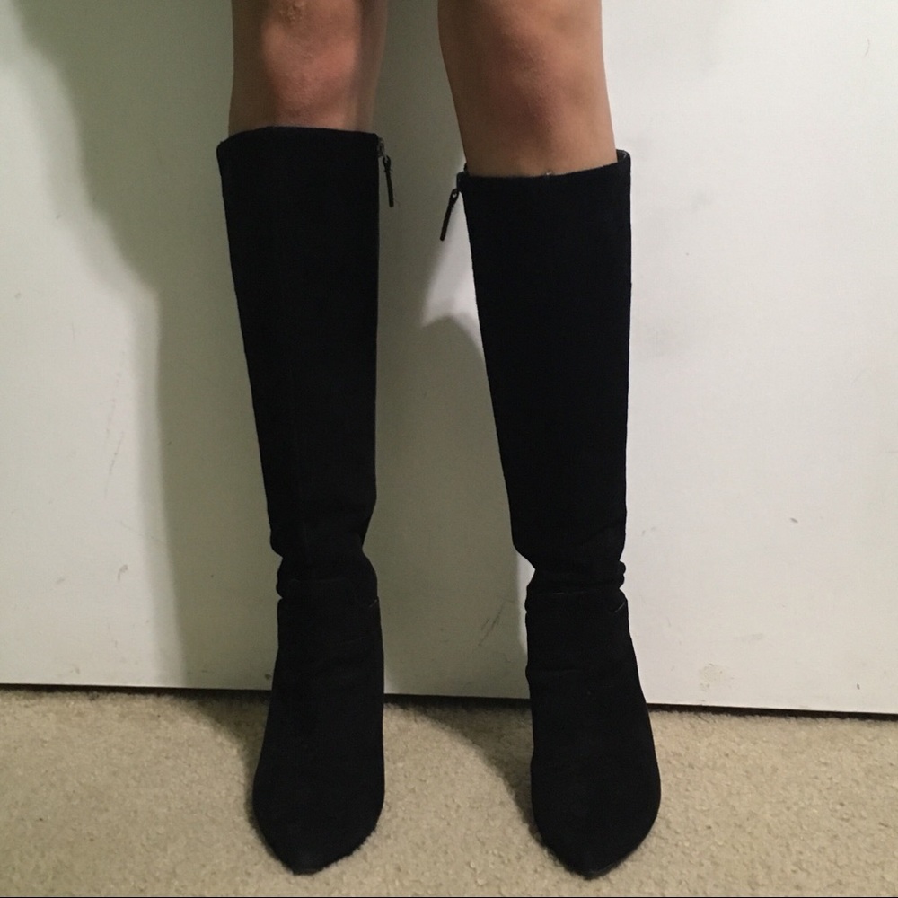 Nine West Knee High Pointed Toe Boots